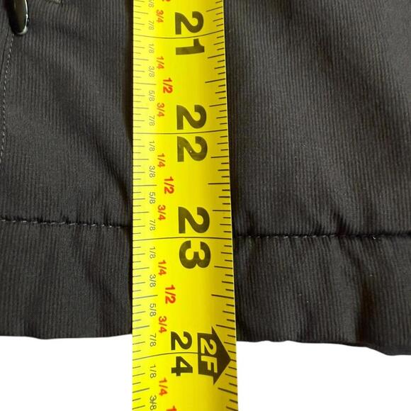 Adidas Vintage Black Quilted Hooded Jacket XL Blue Zip 2000s Y2K Streetwear - Picture 6 of 8